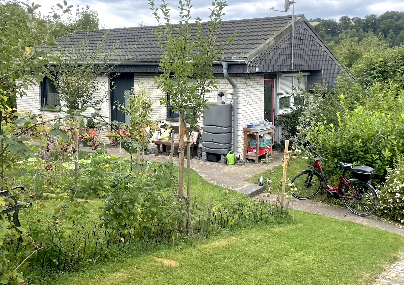Entpannung pur in der in der gemütlichen Sauna.