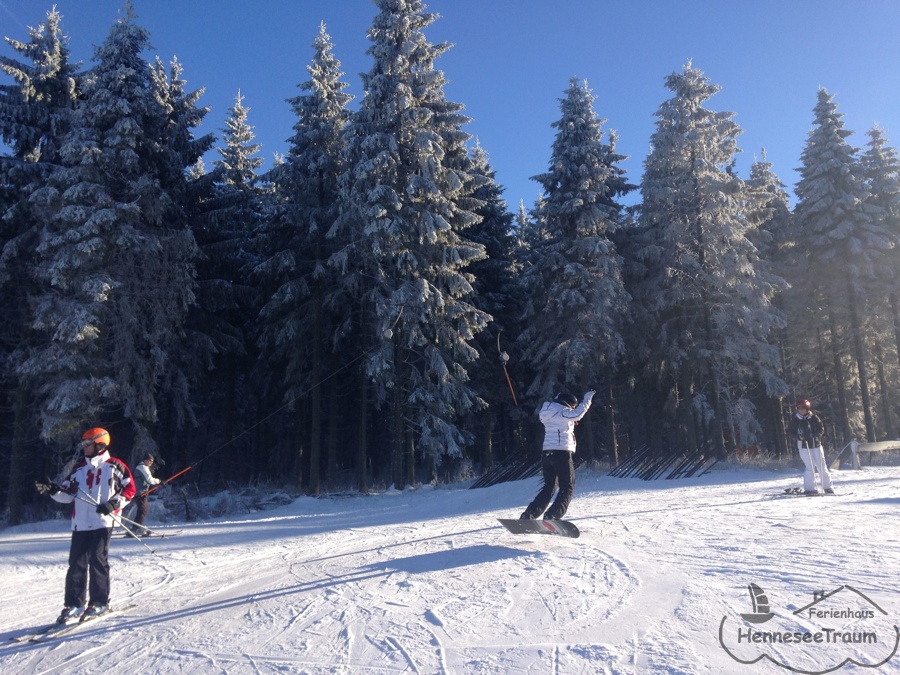 Das Skigebiet Hunau