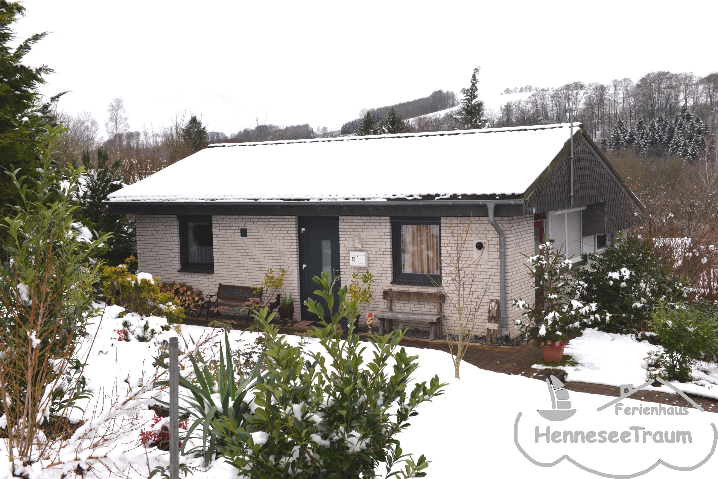 Der Hennesee im Winter